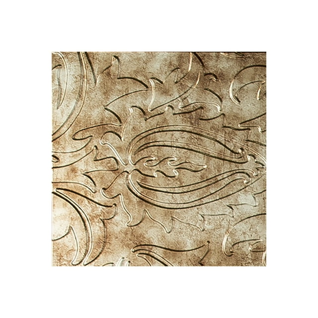 FASÄDE Easy Installation Nettle Bermuda Bronze Wall Panel Sample (12" X 12" Sample)