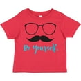 thumbnail image 3 of Inktastic Be Yourself, Glasses, Mustache, Moustache Boys or Girls Toddler T-Shirt, 3 of 5