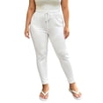 thumbnail image 3 of Lutiedan Plus Size Yoga Pants for Women High Waisted Stretchy Active Legging Casual Comfy Workout Jogger with Drawstring XL-4XL, 3 of 7