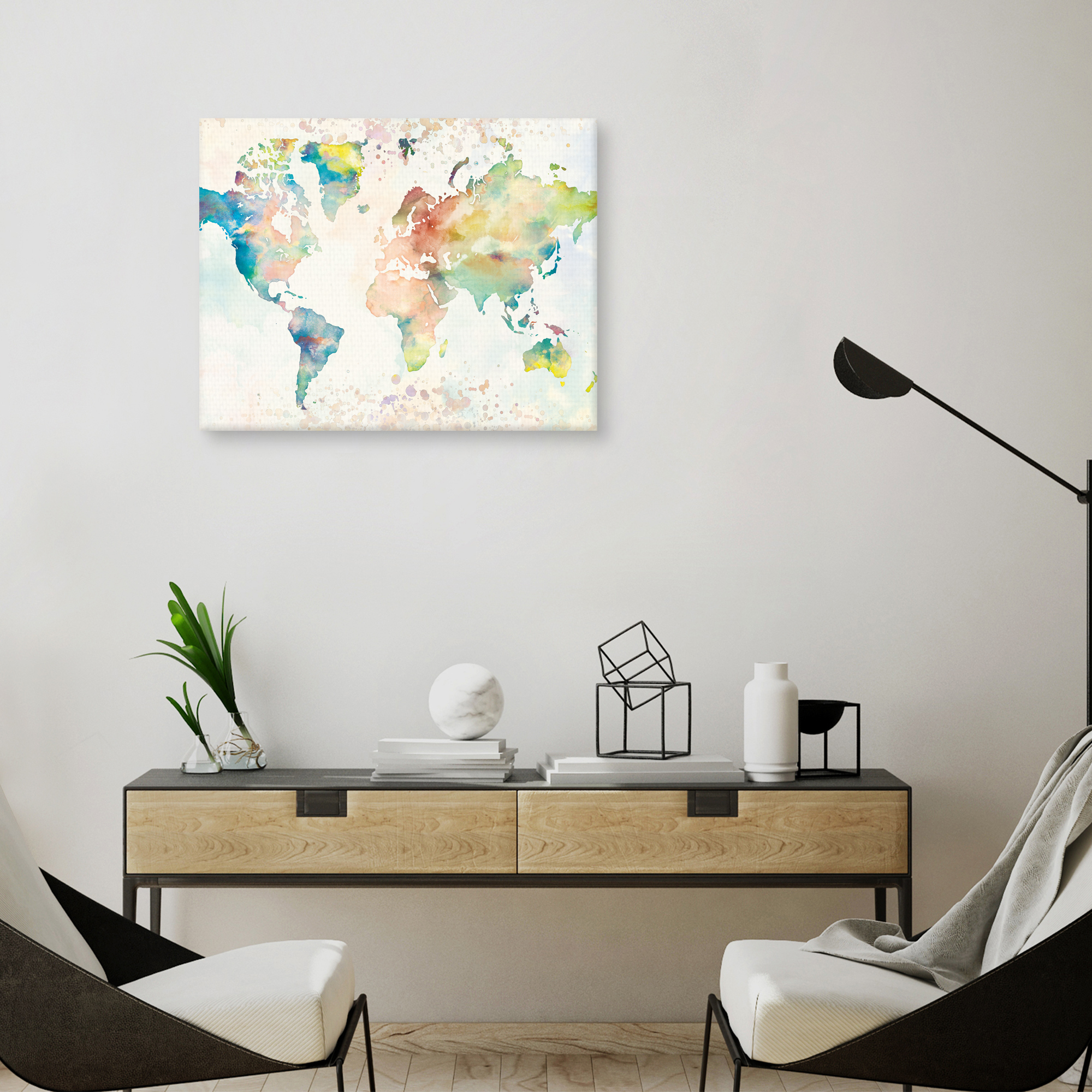 Artworld by Tom Frazier Canvas Art Print