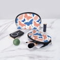 thumbnail image 5 of YFYANG 2 Piece Women's Portable Makeup Bags, Cute Butterfly Doodle Clutch Travel Toilet Bags Cosmetic Organizer, 5 of 7