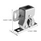 thumbnail image 2 of TABLZONE 12Ud Pestillo De Doble Rodillo Para Gabinete Inoxidable Plata Antiruido, 2 of 8