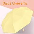 thumbnail image 7 of Duck Head Umbrella With Wood Handle And Rubber Canopy For Rain And Sun Protection In Multiple Colors, 7 of 7