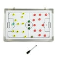 thumbnail image 2 of LJNYFDC Football Training Board Soccer Dry Erase Coaching Scoreboard 1 Set Professional Coaches Training Writing Tablet Erasable for Football Referees, 2 of 6