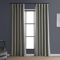 thumbnail image 1 of 84 Italian Faux Linen Curtain Panels, 1 of 5