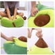 thumbnail image 3 of Xiaohong 23.6 Pulgadas Grande Aguacate Fruta Suave Peluche Juguete Peludo Peluche Aguacate Muñeca Lindo Juguete Aguacate Relleno Almohada Kawaii Comida En Forma De Fruta Serie Abrazando Almohada Para, 3 of 5