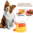 thumbnail image 2 of Duck Cat Treat Dispenser Toy, Interactive Yellow Duck Treat Dispenser for Cats, Dogs, Slow Feeder Bowl with Button for Fast Eaters - Durable & Safe, for Healthy Eating & Iq Training (1Pcs), 2 of 8