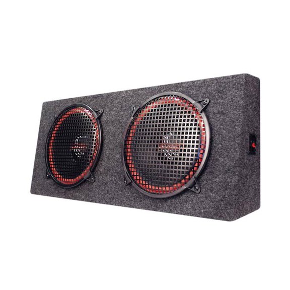 New Pyramid PP12 Dual 12" 300W 4-Way Car Stereo Hatchback Subs Speaker System