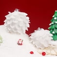 thumbnail image 1 of Xihbxyly Colgante de Árbol de Navidad con Nieve Brillante, Decoración de Espuma Irrompible, Fácil de Colgar, Ideal para Fiestas En Casa o En La Oficina, Ecológico, Diseño de Nieve Blanca., 1 of 2