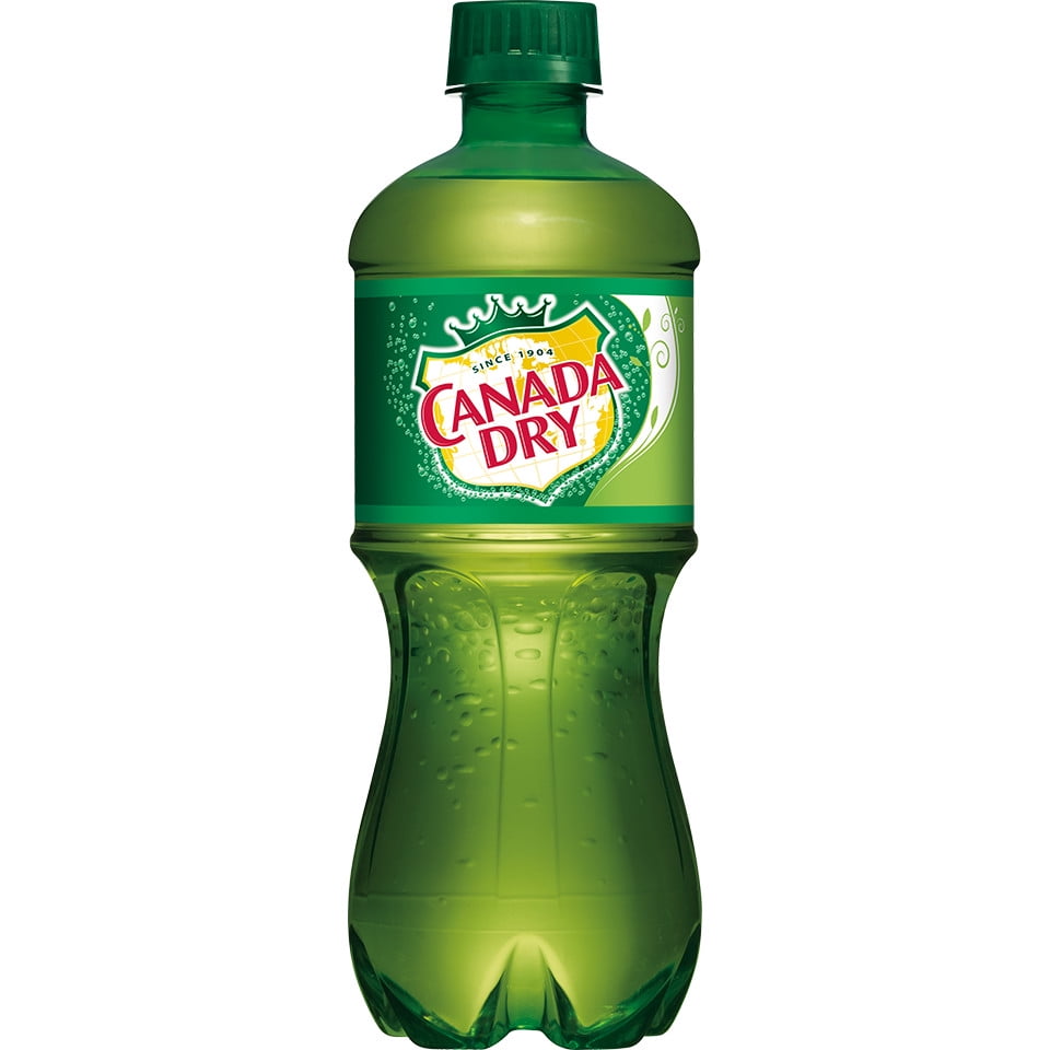 Canada Dry Ginger Ale Soda, 20 fl oz bottle