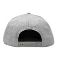 thumbnail image 7 of DALIX Boo! Halloween Hat Mens Womens Flat Bill Snapback Cap in Black Light Gray, 7 of 7