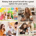 thumbnail image 6 of OTE Coffee Cup Travel Mug 12 OZ Leakproof, Keep Ice & Hot Personal Coffee Cup, 350 ML Vacuum Insulated Tumbler, BPA-Free Stainless Steel, Reusable Coffee Cups, Beige, 6 of 6