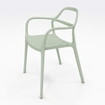 thumbnail image 2 of Olio Designs Dali Outdoor Dining Chair, Sage, 2 of 2