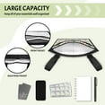 thumbnail image 6 of Jiueut Colorful Flower Wheelchair Bags to Hang on Side 2 Pockets for Men Wheelchair Accessories with Pouches Hang on Side Easy to Install Wheelchair Side Bag for Seniors, 6 of 7