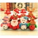 thumbnail image 2 of Adornos colgantes de campanas navideñas Meskcv juego de 8 con Muñeco de nieve y oso de reno, 2 of 5