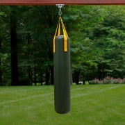 Gorilla Playsets Inflatable Punching Bag - Green with Yellow Straps