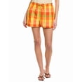 thumbnail image 2 of 1.STATE womens  Drawstring Short, l, Orange, 2 of 4