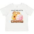 thumbnail image 3 of Inktastic I'm Just Here for the Cookies Boys or Girls Baby T-Shirt, 3 of 5