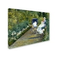 thumbnail image 2 of Cassatt 'Children In The Garden With Nanny' Canvas Art, 2 of 3