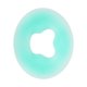 thumbnail image 2 of Almohada de silicona suave, cómoda para la piel, masaje redondo, Spa, relajación, almohada facial de silicona, color verde, 2 of 14
