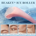 thumbnail image 5 of BEAKEY Ice Roller for Face & Gua Sha, Ice Face Roller Reduces Puffiness Skin Toning Devices, Pink, 5 of 9