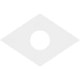 thumbnail image 4 of 24"W x 16"H x 6"ID x 8 1/2"C x 1"P Diamond Architectural Grade PVC Contemporary Ceiling Medallion, 4 of 5