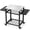 Sliver, variant on Yacona Outdoor Grill Cart, Grill Tables for Outside, Portable Griddle Stand, Outdoor Kitchen Island Cooking Prep Table, Black