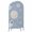 Blue, Steel Blue, Pearl, Mist, variant on 4FT Arch Backdrop Covers, Cartoon Universe Wedding Arch Cover Stretchy, Retro Blue Outer Space Moon Rocket Chiara Arches Backdrop Stand Covers for Birthday Baby Shower Party Banquet Decor