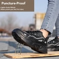 thumbnail image 2 of Sogetch Steel Toe Shoes for Women Lightweight Slip Resistant Safety Work Shoes, 2 of 6