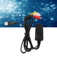 thumbnail image 1 of AV To HD Multimedia Interface Adapter, USB Power Supply Professional  To HD Multimedia Interface Converter PU Wire Plug And Play  For TV Stick For TV Box, 1 of 8