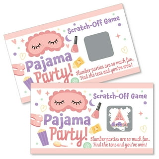 Pajama Slumber Party - Girls Sleepover Birthday Party Hanging