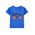 thumbnail image 2 of FDDMis Tops for Teens Trendy Toddler White Tshirt Dance Tops Girls Basketball Shirt 12 to 18 Month Girl Clothes Y2k Girls Size 6 Clothes, Blue 5-6 Years, 2 of 8