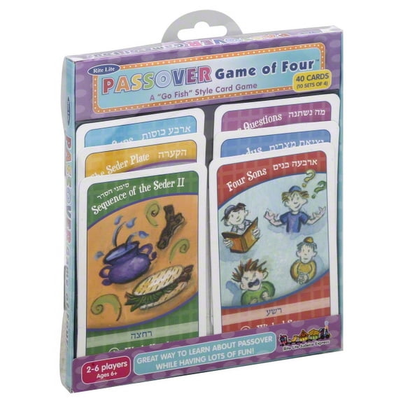 Passover The Game of Four Card Game