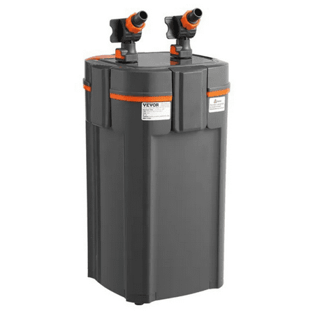 Aquarium Filter 264GPH, 3-Stage Canister Filter 75 Gallon, Ultra-Quiet Internal Aquarium Filter with UV Protection, Submersible Power Filter with Multiple Function for Fish Tanks, 11W