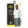 thumbnail image 3 of Athletic Works Adult Compression Crewneck Tee, Medium, White, Unisex, 1 Pack, 3 of 6
