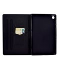 thumbnail image 6 of SaniMore Case for Lenovo Tab M10 10.1 inch 3rd Generation TB-328F, PU Leather Tablet Auto Wake/Sleep Card Holder Anti-slip Strip Kickstand Shockproof TPU Backplane Wallet Case, Headset Cat, 6 of 12
