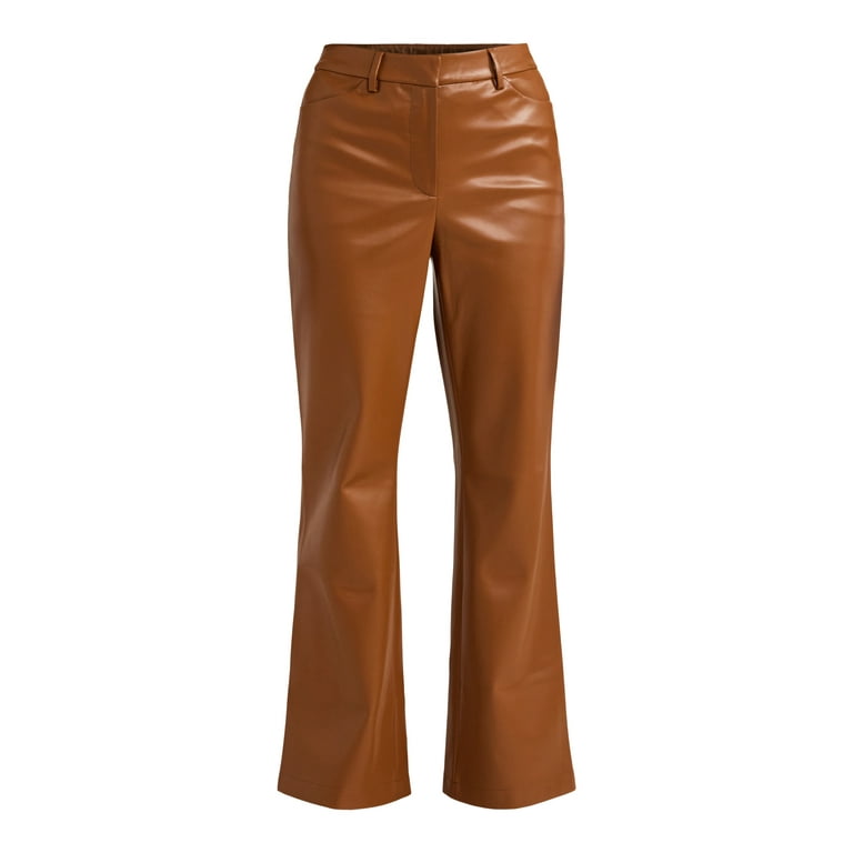 Scoop Women's and Women's Plus Faux Leather High Waisted Scoop Women's and Women's Plus Faux Leather High Waisted