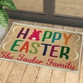 thumbnail image 1 of Yhmxh Bathroom Rugs,Rugs for Living Room,Area Rug Easter Doormat Easter Eggs Entryway Front Porch Rugs Anti-Skid Bottom Floor Indoor Outdoor Carpet for Home Patio Home Decor Crystal Velvet Carpet, 1 of 7