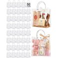 thumbnail image 1 of Bolsas de Regalo de PVC Transparente Con Asas, Bolsitas Reutilizables para Dulces, Bolsas Plásticas para Bodas, Fiestas, Cumpleaños y Eventos, 1 of 4