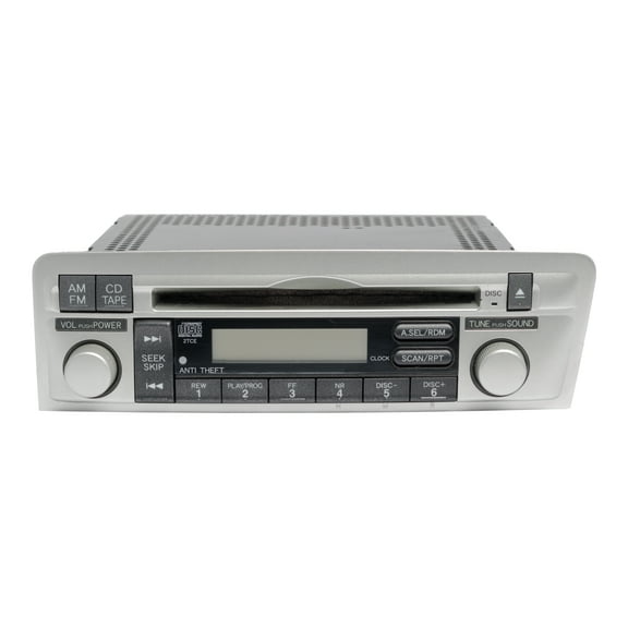 Restored 2004 Honda Civic AMFM Radio w CD Player Part Number 39101S5TA110M1 Face 2TCE (Refurbished)