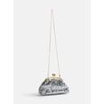 thumbnail image 3 of Free Assembly Women's Mixed Sequin Clutch Handbag, Silver, 3 of 5