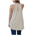 thumbnail image 5 of Summer Sleeveless Top For Women Casual Off Shoulder Lace Regular Fit Sling Vest Ladies Soft Beach Tank Tops, 5 of 5