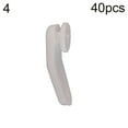 thumbnail image 4 of NUZYZ 40Pcs Window Curtain Rod Slide Rail Track Glider Drape Pole Runner Loop Hook, 4 of 7