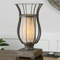 thumbnail image 3 of Uttermost Minozzo Lampe d'Appoint en Métal de Transition en Bronze Rustique/gruau d'Avoine, 3 of 5