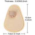 thumbnail image 4 of LNKOO 4 PiecesToe Splint - Hammer Toe Straightener - Joint Realign Cushion Brace for Claw, Curled, Crooked Toe - Metatarsal Support Loop Guard Alignment Corrector Wrap for Tendon, Broken Toe Surgery, 4 of 7
