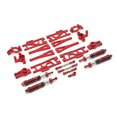 thumbnail image 2 of Vogacara Coches de control remoto, brazos oscilantes de Metal, amortiguador, modificación mejorada, Kit de tazas de dirección, accesorios de repuesto Kits de construcción modelo Rojo Vogacara FN010148-01, 2 of 6