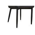 thumbnail image 4 of Tom 16 Inch Modern Dining Chair, Dark Gray Vegan Faux Leather, Metal Legs- Saltoro Sherpi, 4 of 5