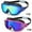 Black Aqua & Green Aqua, variant on Kids Swimming Goggles 2 Pack, Anti Fog&UV Kids Goggles for Boys Girls, No Leak Wide View Swim Goggles for Child 3-14