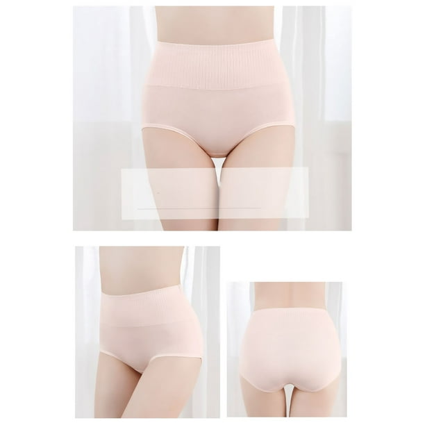 nsendm Female Underpants Adult Rdp52 High Waist Ladies Shapewear Ladies  Belly Slimming Butt Lifting Panties Sheer Shorts(B, L) 