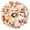 3A-50pcs, variant on 35pcs-50pcs Adorable Kids Stickers Peach Animal Stickers PVC Stickers for Laptops Suitcases Notebooks